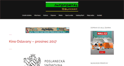 Desktop Screenshot of oslavany.info
